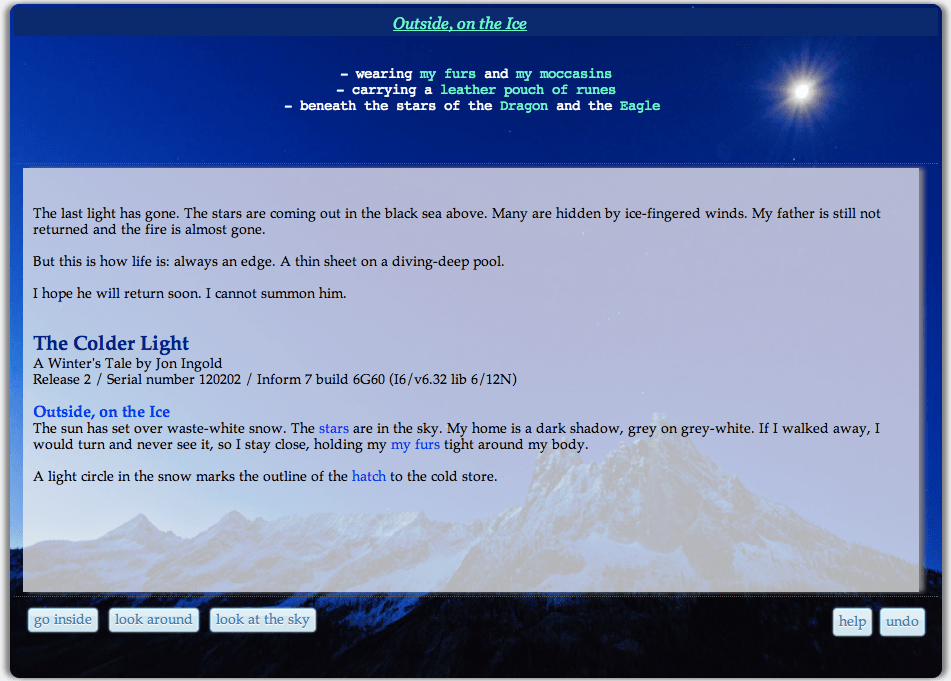 Jon Ingold’s The Colder&nbsp;Light