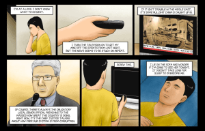 Forgetting is a graphic novel with CYOA-style branching when you click on certain panels.