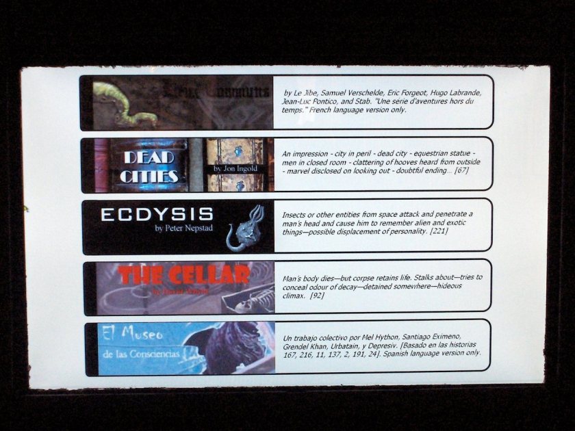 expo Lovecraft Musee Ailleurs