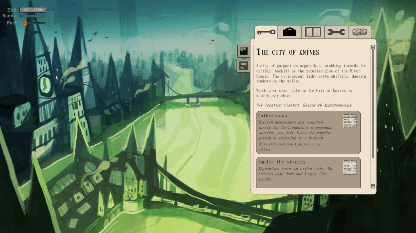 City of knives screenshot
