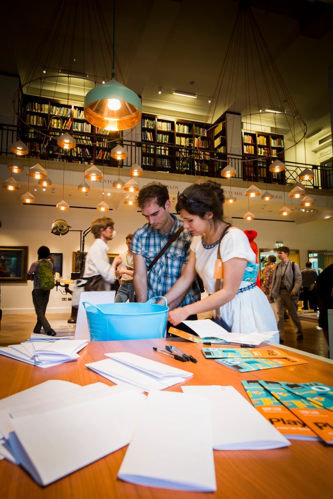 San Tilapian Studies being played at the Friday Spectacular. copyright Wellcome Collection